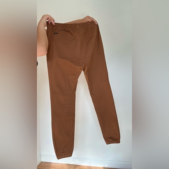Man New Orange PACSUN joggers size L - Picture 7 of 10